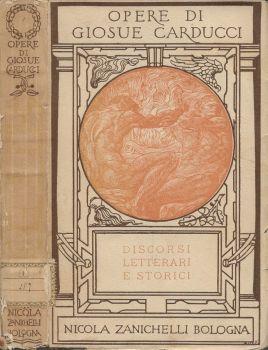 Discorsi letterari e storici - Giosuè Carducci - copertina
