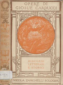 Discorsi letterari e storici - Giosuè Carducci - copertina