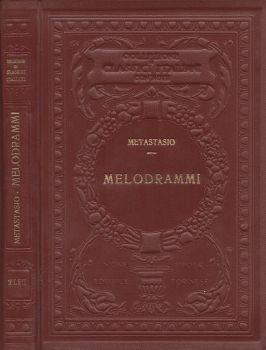 Melodrammi (Didone abbandonata - Attilio Regolo) - Pietro Metastasio - copertina
