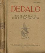 Dedalo. Rassegna d'arte. Anno 1921, fasc.marzo, maggio, giugno, luglio, settembre