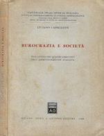 Burocrazia e società. Uno studio dei quadri direttivi dell'amministrazione Italiana