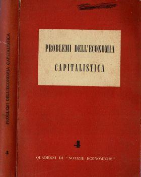Problemi dell'economia capitalistica - copertina