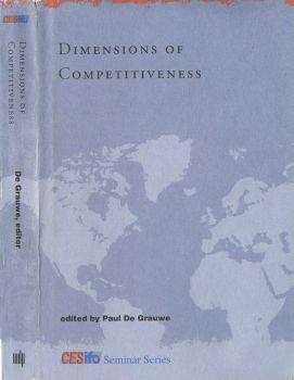 Dimensions of competitiveness - Paul De Grauwe - copertina