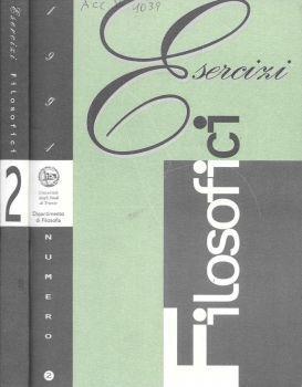 Esercizi filosofici - copertina