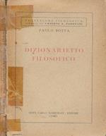Dizionarietto filosofico