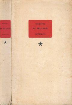 Le milanesi - Giuseppe Marotta - copertina