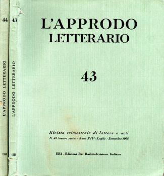 L' Approdo letterario. Rivista trimestrale di lettere e arti - G. Battista Angioletti - copertina