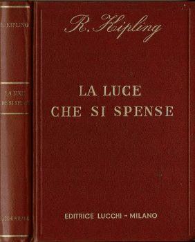 La luce che si spense - Rudyard Kipling - copertina