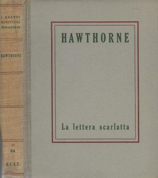 La lettera scarlatta - Nathaniel Hawthorne - copertina
