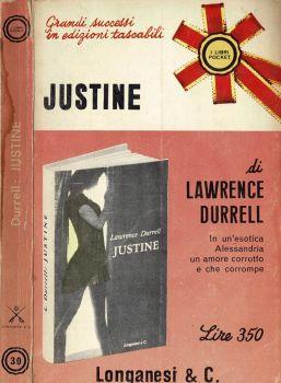 Justine - Lawrence Durrell - copertina