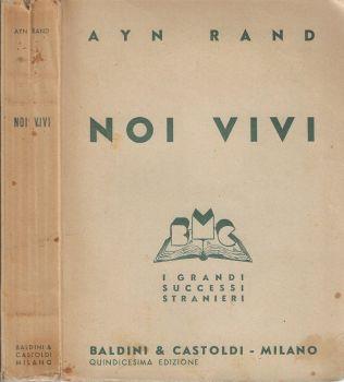 Noi vivi - Ayn Rand - copertina