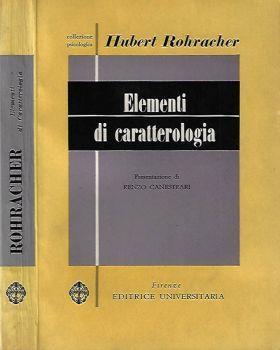 Elementi di caratterologia - copertina