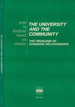 The University and the Community. The problems of changing relationships - Paolo Ceri - copertina