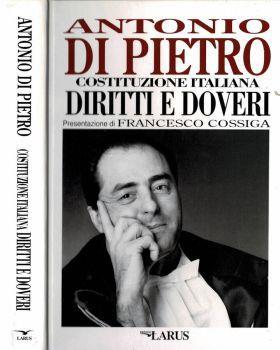 Costituzione Italiana - Diritti e doveri - Antonio Di Pietro - copertina