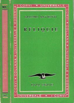 Reliquie - Giacomo Matteotti - copertina