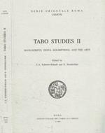 Tabo Studies II. Manuscripts, texts, inscriptions and the arts