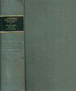 I documenti diplomatici italiani. Settima Serie: 1922 - 1935. - Vol. XIV (16 luglio 1933 - 17 marzo 1934) - copertina