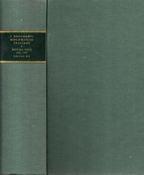 I documenti diplomatici italiani. Settima Serie: 1922 - 1935. - Vol. XIV (16 luglio 1933 - 17 marzo 1934) - copertina