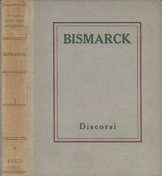 Discorsi - Otto von Bismarck - copertina
