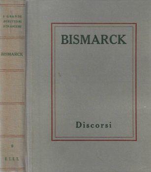 Discorsi - Otto von Bismarck - copertina
