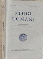 Studi romani anno 1962 N. 4, 5. Rivista bimestrale dell'Istituto di Studi Romani