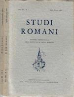 Studi romani anno 1964 N. 2, 3. Rivista trimestrale dell'Istituto di Studi Romani