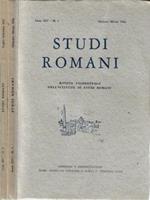 Studi romani anno 1966 N. 1, 3. Rivista trimestrale dell'Istituto di Studi Romani