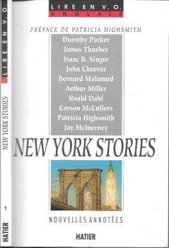 New York Stories. Nouvelles annotees - copertina