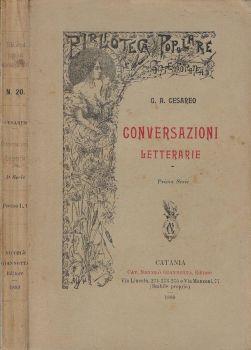 Conversazioni letterarie - copertina