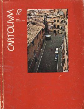 Capitolium. Anno L, 1975 n.12 - Clelio Darida - copertina