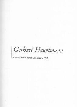 Gerhart Hauptmann. I tessitori e altre opere - copertina