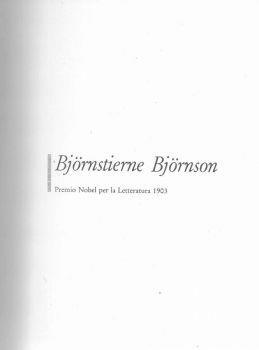 Bjornstierne Bjornson. drammi e racconti - copertina