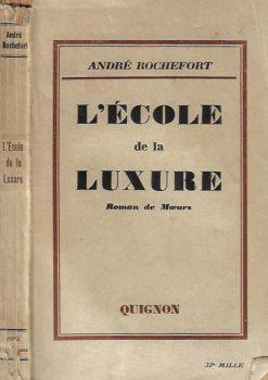 L' Ecole de la Luxure. Roman de Moeurs - copertina