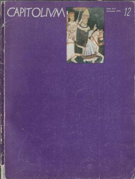 Capitolium anno 1970 N. 12 - copertina