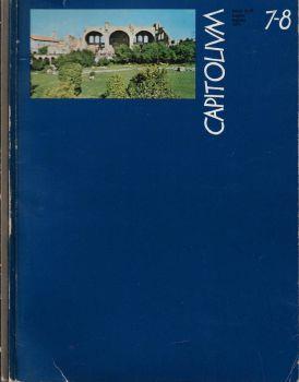 Capitolium anno 1971 N. 7-8, 10-11 - copertina