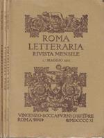 Roma letteraria anno 1911 N. V, VII, IX. Rivista mensile