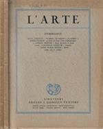 L' arte anno 1934 Vol V fascicolo II, III. Rivista bimestrale di storia dell'arte medioevale e moderna