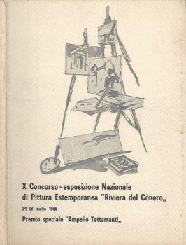 X Concorso - Esposizione Nazionale di Pittura Estemporanea "Riviera del Cònero", 24 - 28 luglio 1968 - Premio speciale "Ampelio Tettamanti" - copertina