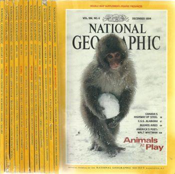 National Geographic 1994 - copertina
