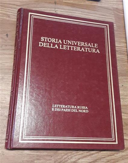 Storia Universale Della Letteratura Russa E Dei Paesi - Giovanni Buttafava - copertina