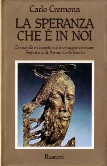 La Speranza Che È In Noi - Carlo Cremona - copertina