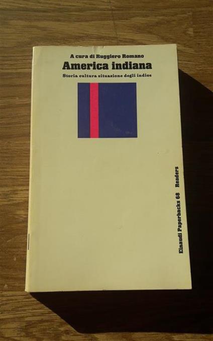 America Indiana - Ruggiero Romano - copertina