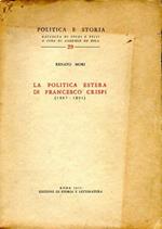 La politica estera di Francesco Crispi (1887-1891)