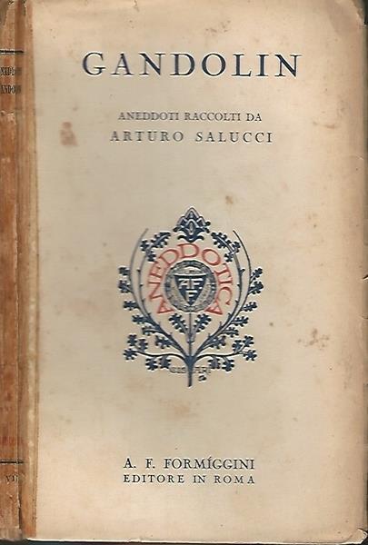 Gandolin - Arturo Salucci - copertina