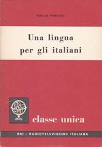 Una lingua per gli italiani