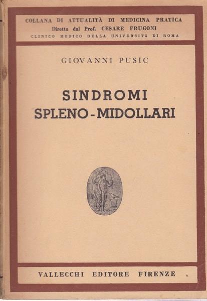 Sindromi spleno-midollari - Giovanni Pusic - copertina