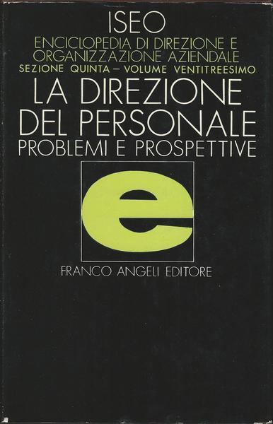 La Direzione Del Personale. Problemi E Prospettive - Mario Persio - copertina