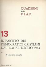 Il Partito Dei Democratici Cristiani Dal 1941 Al Luglio 1944