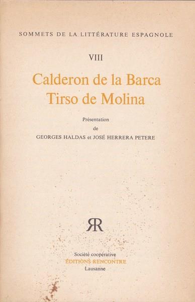 Calderon de la Barca - Tirso de Molina - copertina