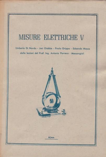 Misure elettriche - copertina